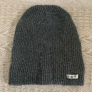 NEF silver w/ sparkle beanie